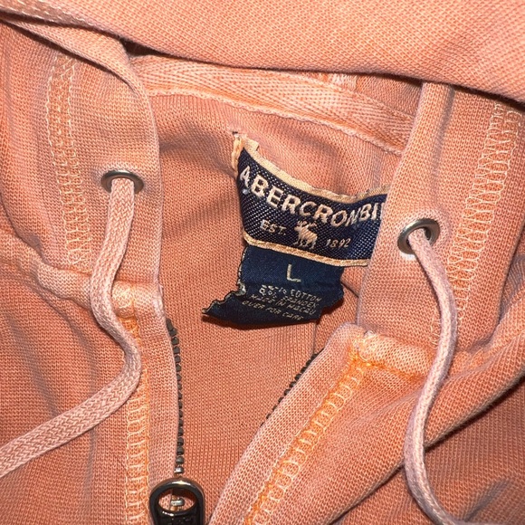 Orange Zip-Up Hoodie - Picture 3 of 5